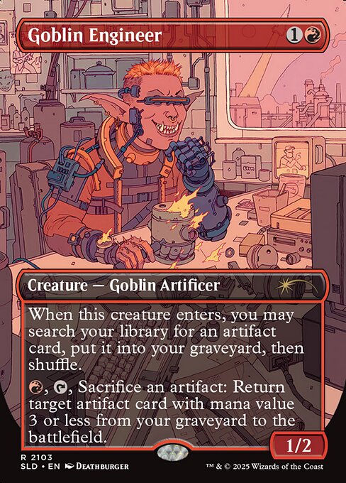 Goblin Engineer (2103) [Secret Lair Drop]