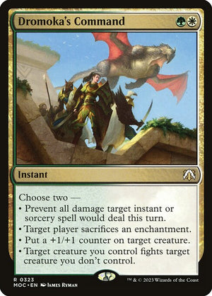 Dromoka's Command (323) [March of the Machine Commander]