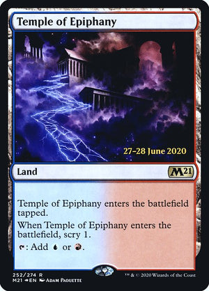 Temple of Epiphany (252s) [Core Set 2021 Promos]
