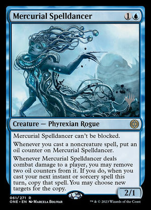 Mercurial Spelldancer (61p) [Phyrexia: All Will Be One Promos]