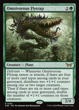 Omnivorous Flytrap (192) [Duskmourn: House of Horror]