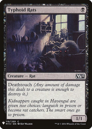 Typhoid Rats (M15-118) [The List]