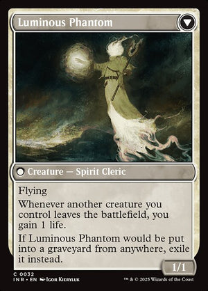 Lunarch Veteran // Luminous Phantom (32) [Innistrad Remastered] Reverse