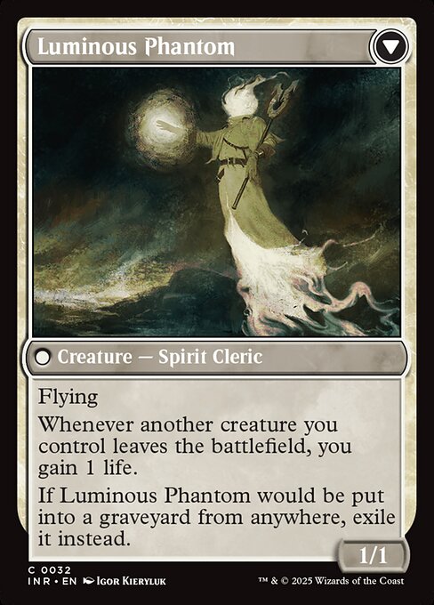 Lunarch Veteran // Luminous Phantom (32) [Innistrad Remastered] Reverse