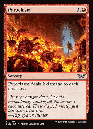 Pyroclasm (149) [Duskmourn: House of Horror]
