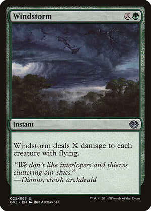 Windstorm (25) [Duel Decks Anthology: Garruk vs. Liliana]