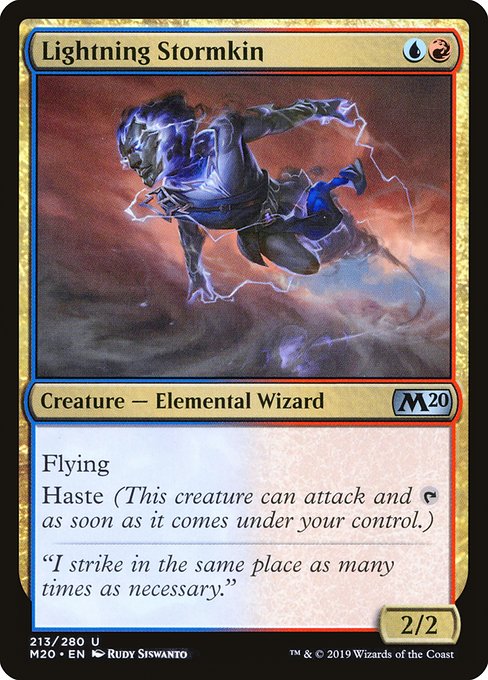 Lightning Stormkin (213) [Core Set 2020]