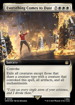Everything Comes to Dust (930) [Doctor Who] [Extended Art]