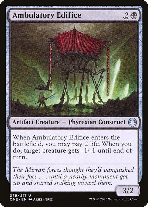 Ambulatory Edifice (79) [Phyrexia: All Will Be One]