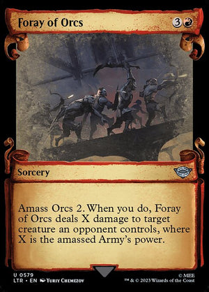 Foray of Orcs (579) [The Lord of the Rings: Tales of Middle-earth] [Showcase]