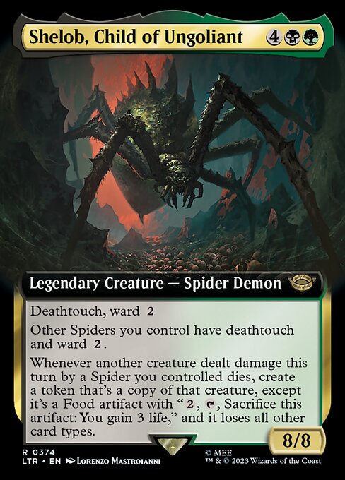Shelob, Child of Ungoliant (374) [The Lord of the Rings: Tales of Middle-earth] [Extended Art]