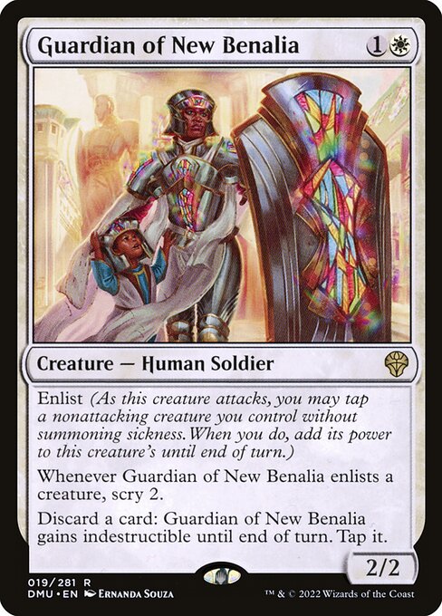 Guardian of New Benalia (19) [Dominaria United]