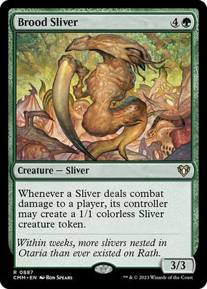 Brood Sliver (887) [Commander Masters]