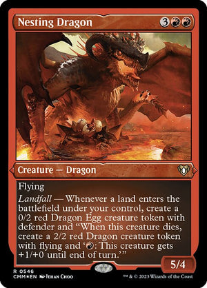 Nesting Dragon (546) [Commander Masters]