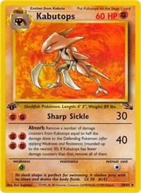 Kabutops (24) (24/62) [Fossil (Unlimited)]