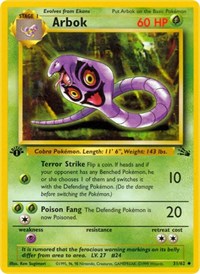 Arbok (31/62) [Fossil (Unlimited)]