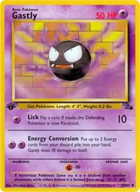 Gastly (33/62) [Fossil (Unlimited)]