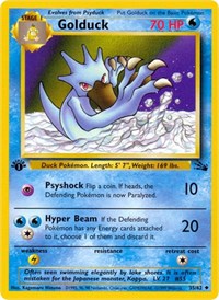 Golduck (35/62) [Fossil (Unlimited)]