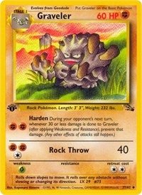 Graveler (37/62) [Fossil (Unlimited)]