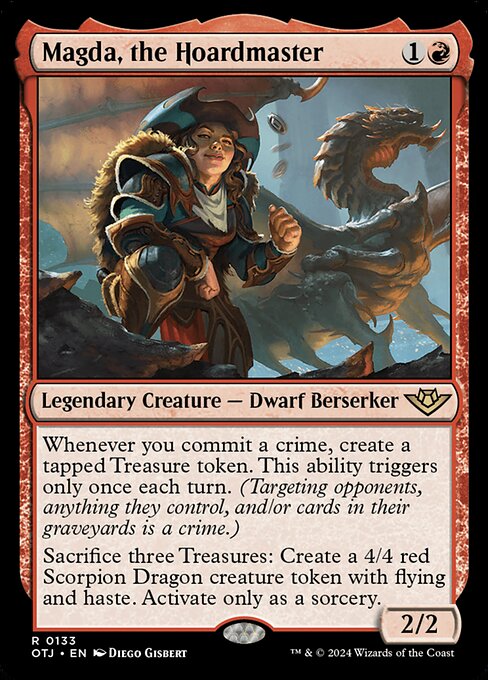 Magda, the Hoardmaster (133) [Outlaws of Thunder Junction]