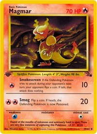 Magmar (39/62) [Fossil (Unlimited)]