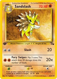 Sandslash (41/62) [Fossil (Unlimited)]