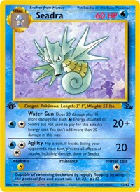 Seadra (42/62) [Fossil (Unlimited)]