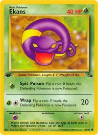 Ekans (46/62) [Fossil (Unlimited)]