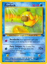 Psyduck (53/62) [Fossil (Unlimited)]