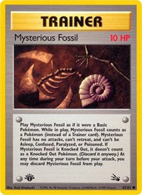 Mysterious Fossil (62/62) [Fossil (Unlimited)]