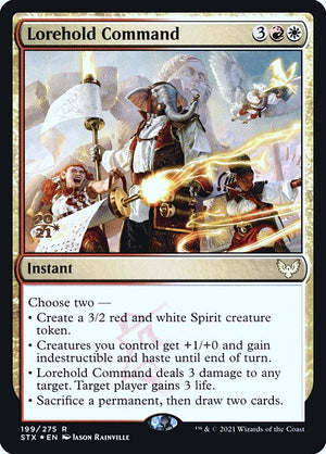 Lorehold Command (199s) [Strixhaven: School of Mages Promos]