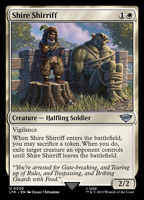 Shire Shirriff (30) [The Lord of the Rings: Tales of Middle-earth]