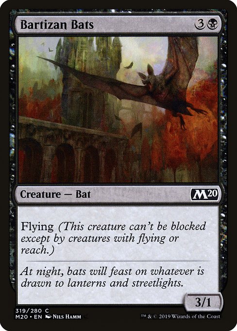 Bartizan Bats (319) [Core Set 2020]