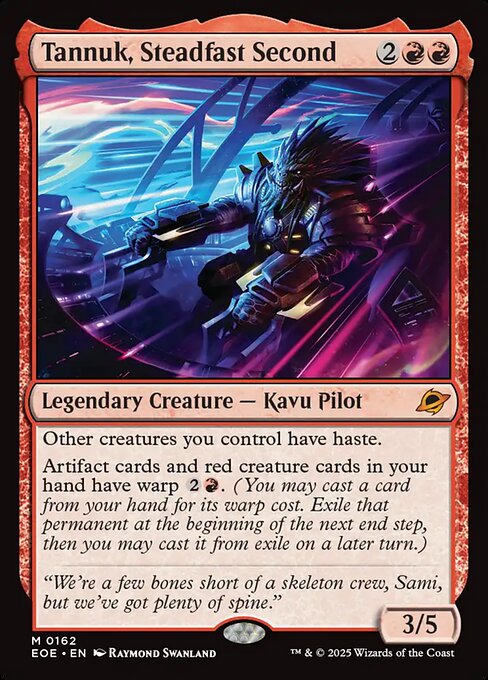 Tannuk, Steadfast Second (162) [Edge of Eternities]