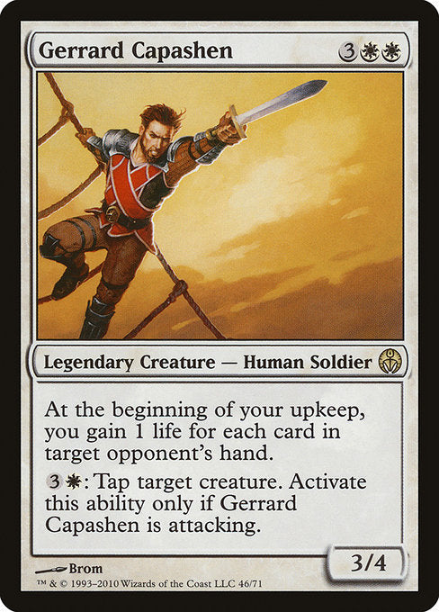 Gerrard Capashen (46) [Duel Decks: Phyrexia vs. the Coalition]