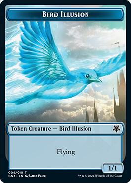 Bird Illusion // Demon Double-Sided Token (4 // 6) [Game Night: Free-for-All]