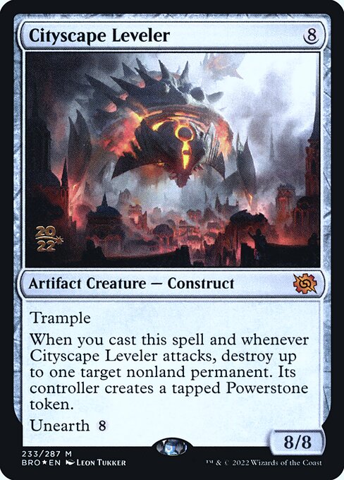 Cityscape Leveler (233s) [The Brothers' War Promos]