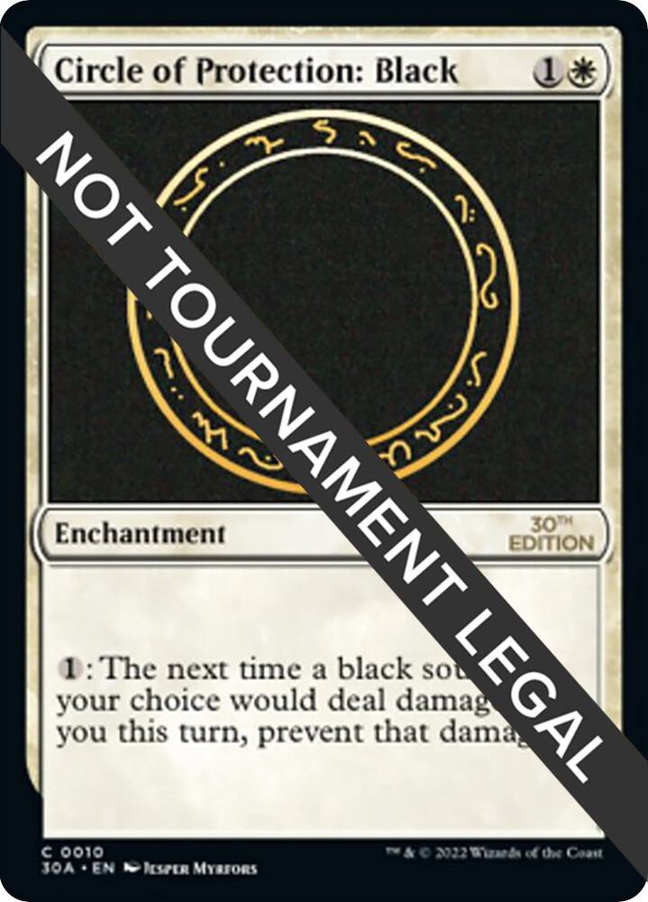 Circle of Protection: Black (10) [30th Anniversary Edition]