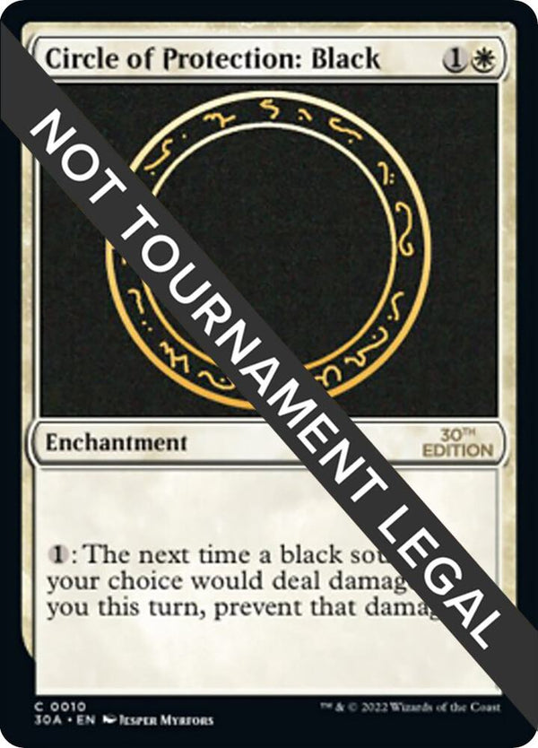 Circle of Protection: Black (10) [30th Anniversary Edition]