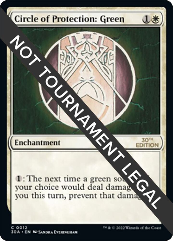 Circle of Protection: Green (12) [30th Anniversary Edition]