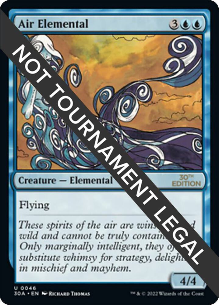 Air Elemental (46) [30th Anniversary Edition]