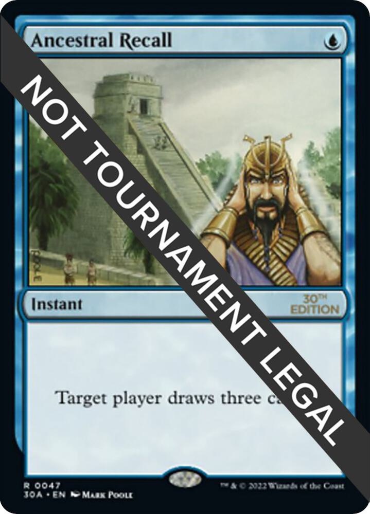 Ancestral Recall (47) [30th Anniversary Edition]