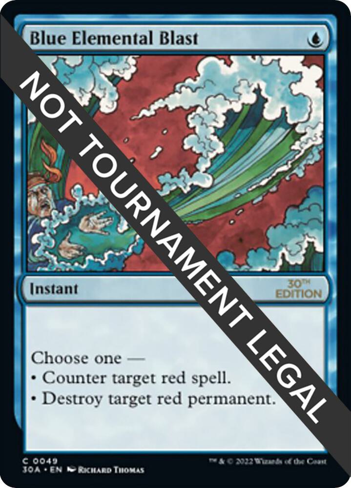 Blue Elemental Blast (49) [30th Anniversary Edition]