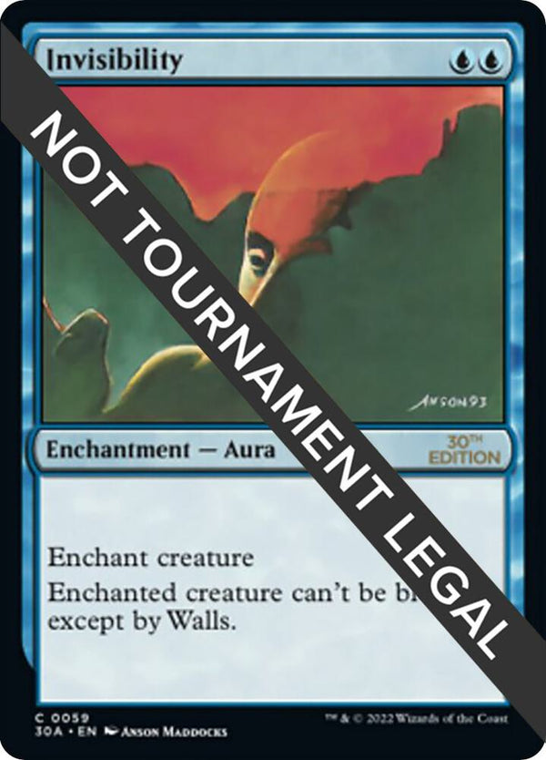 Invisibility (59) [30th Anniversary Edition]