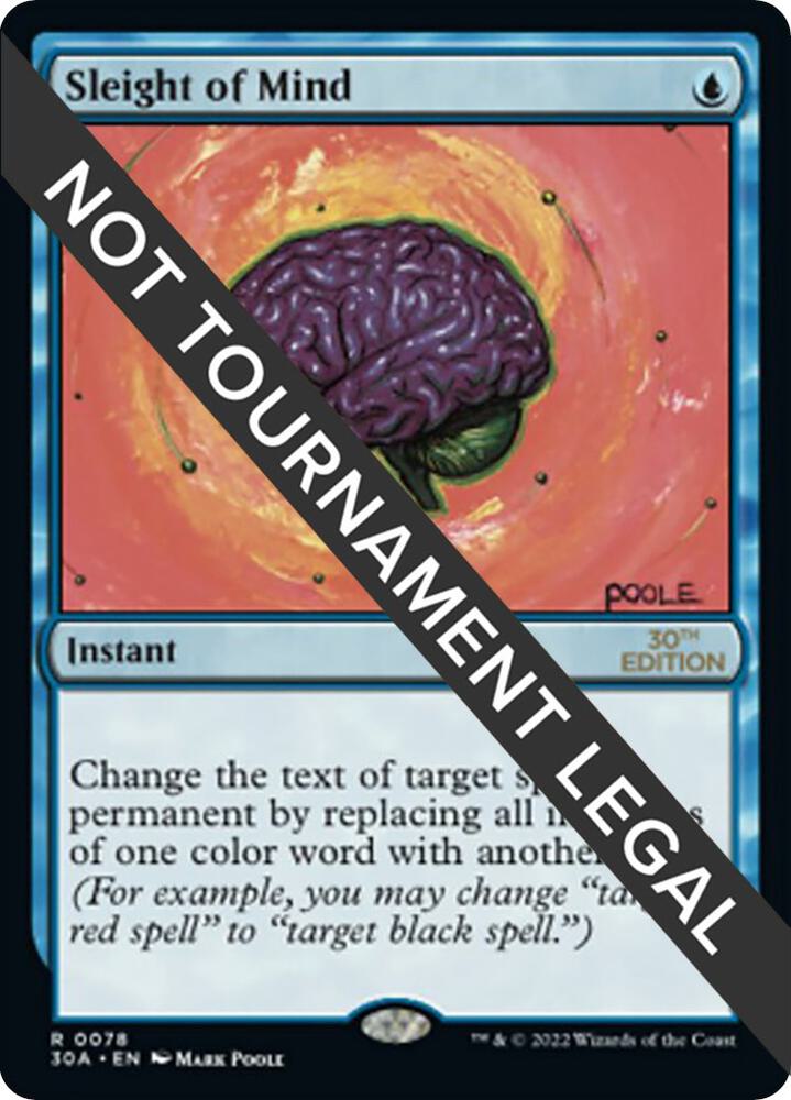 Sleight of Mind (78) [30th Anniversary Edition]