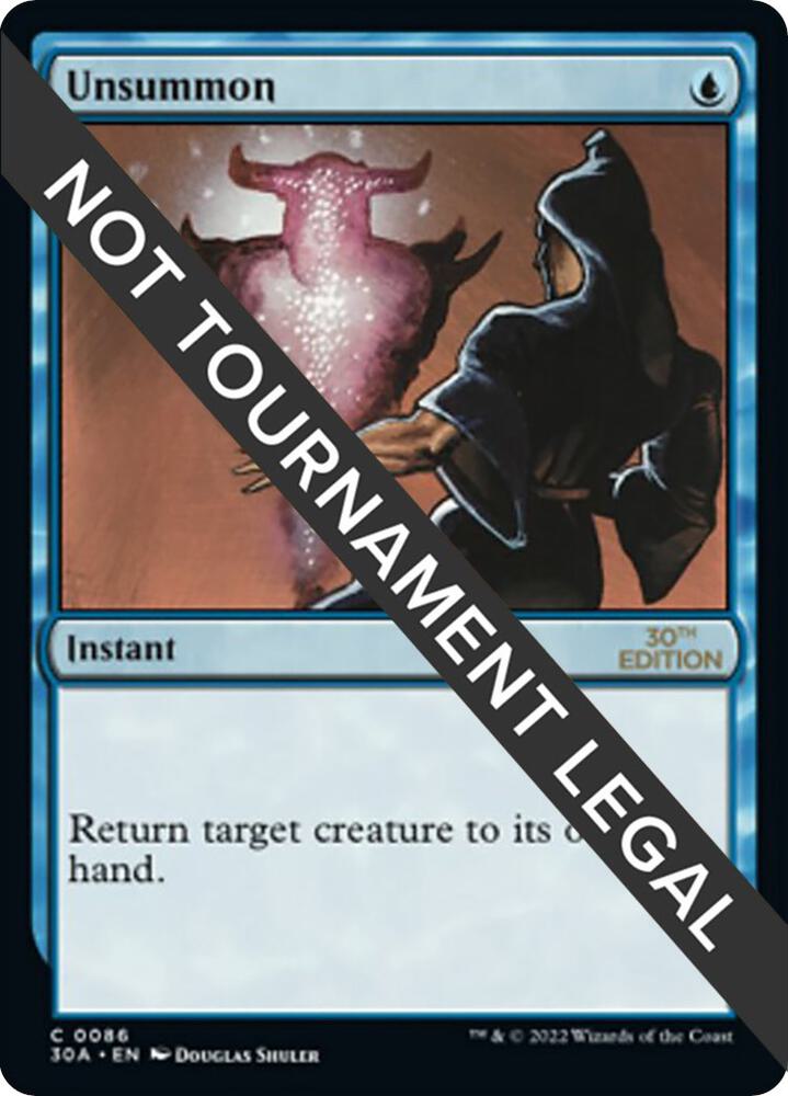 Unsummon (86) [30th Anniversary Edition]