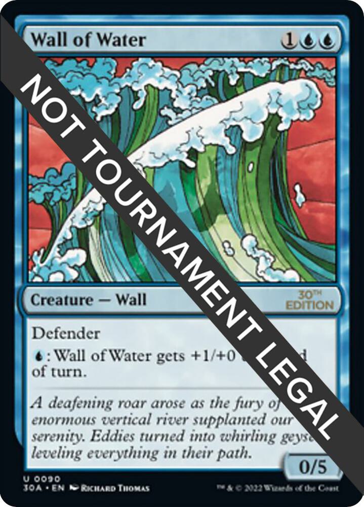 Wall of Water (90) [30th Anniversary Edition]