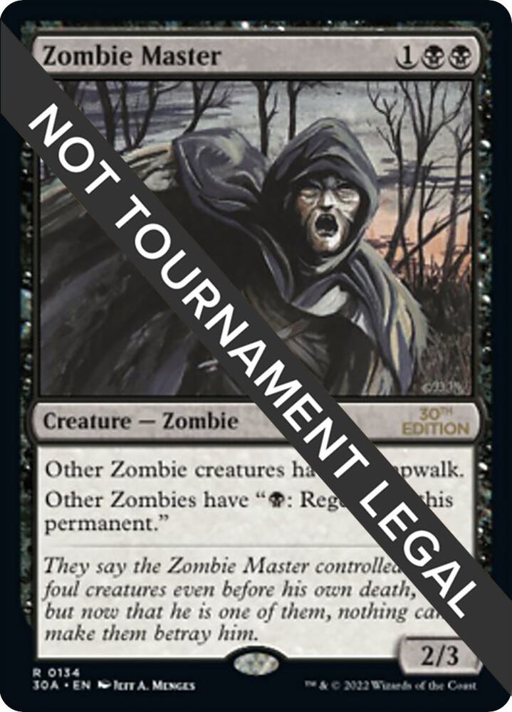 Zombie Master (134) [30th Anniversary Edition]