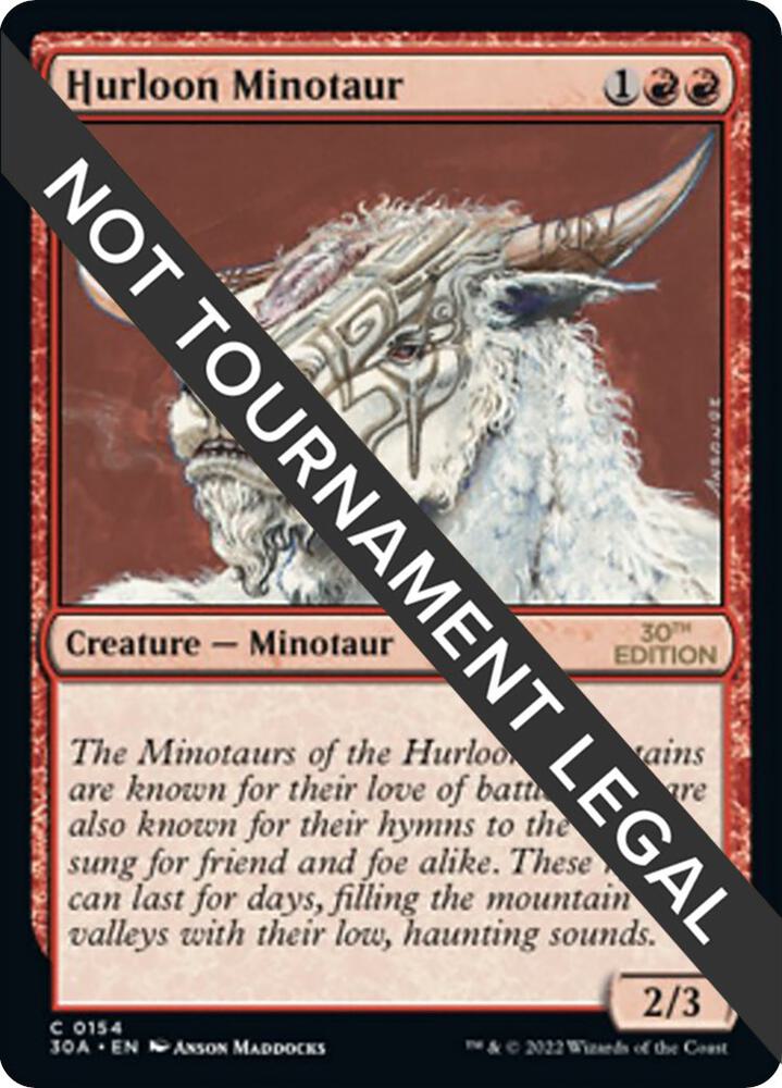Hurloon Minotaur (154) [30th Anniversary Edition]