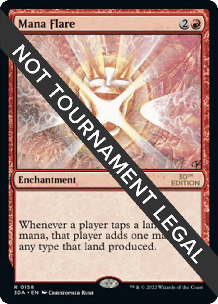 Mana Flare (158) [30th Anniversary Edition]